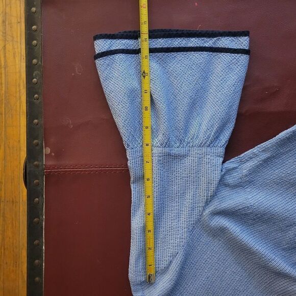 Tommy Hilfiger Blue Flare Sleeve Blouse - Picture 14 of 16